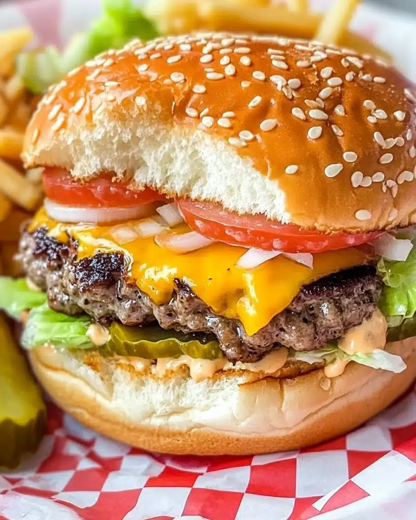 Air Fryer Hamburgers Recipe