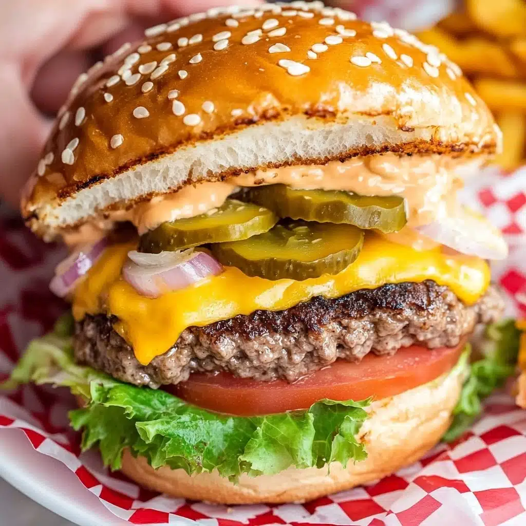 Air Fryer Hamburgers Recipe - Recipe Image