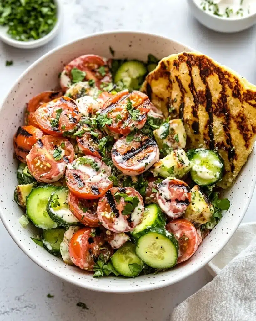 Middle-Eastern Fattoush Salad Recipe
