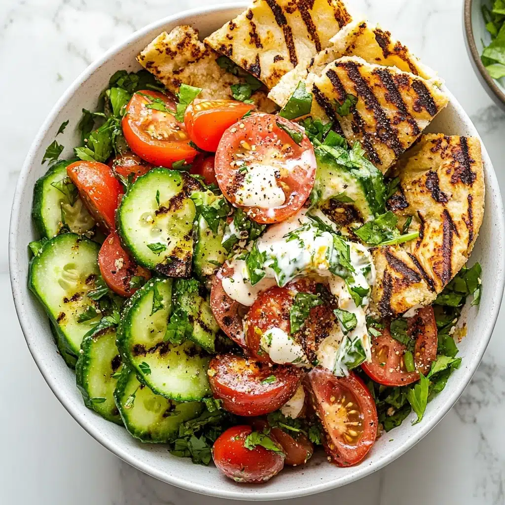 Middle-Eastern Fattoush Salad Recipe - Recipe Image