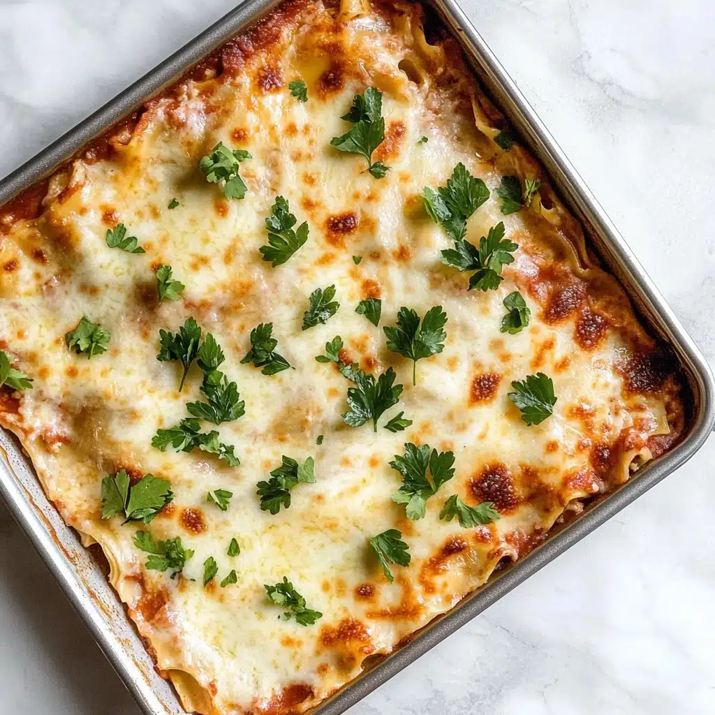 Spinach and Mushroom Lasagna Recipe - Recipe Image