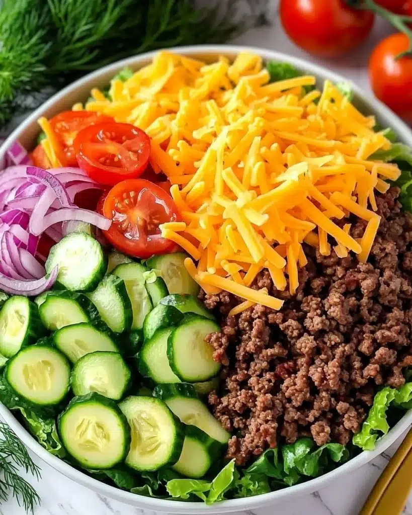 Big Mac Salad Recipe