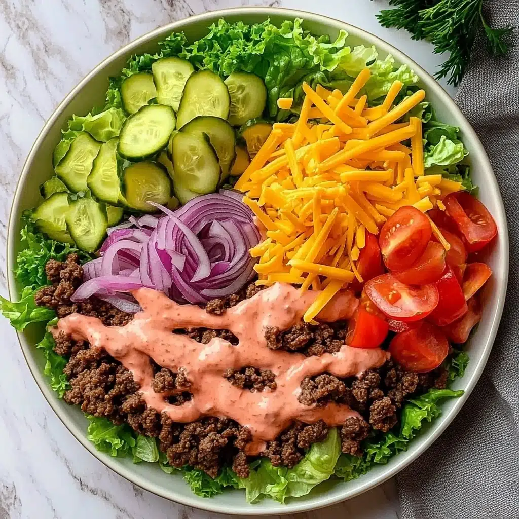 Big Mac Salad Recipe - Recipe Image