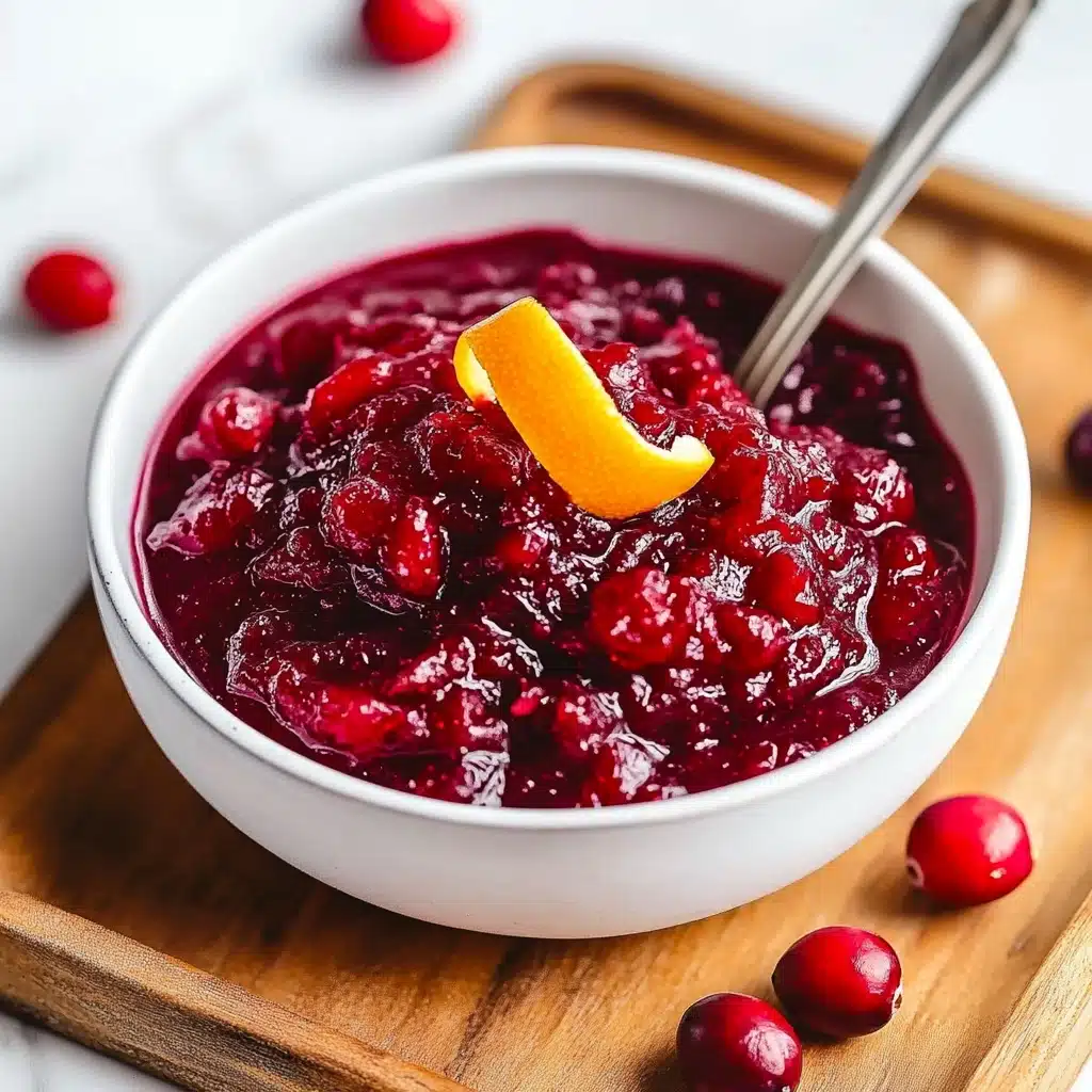 Instant Pot Cranberry Sauce Recipe - Recipe Image