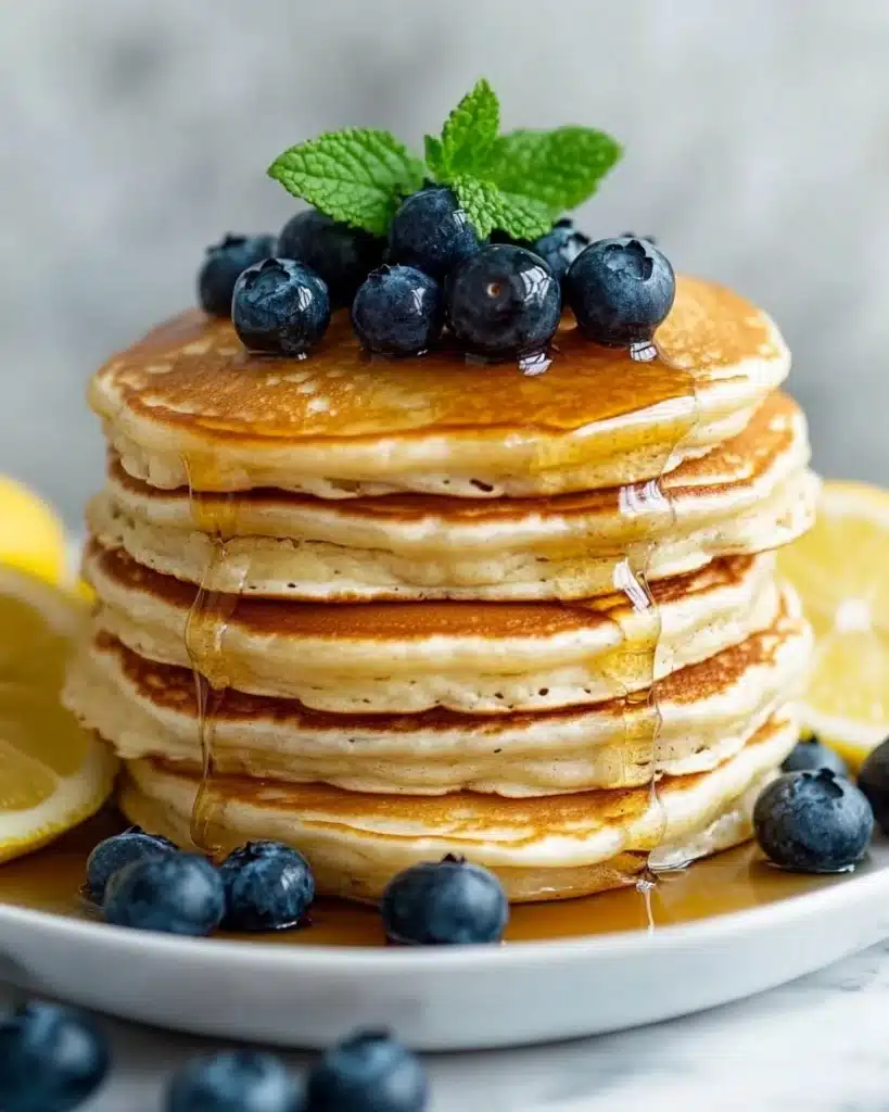 Lemon Ricotta Pancakes Recipe
