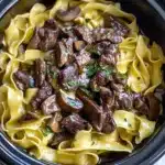 Slow Cooker Beef and Noodles Recipe