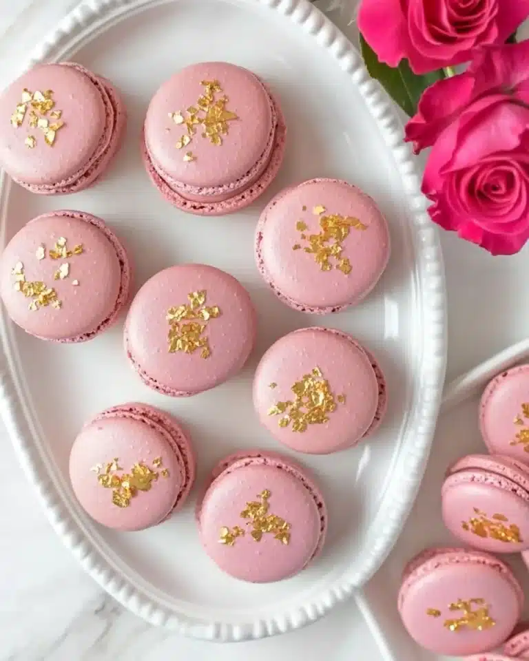 Raspberry Macarons with Chocolate Raspberry Ganache Recipe