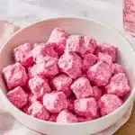 Lemon-Raspberry Frozen Yogurt Bites Recipe