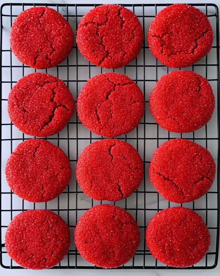Sparkling Strawberry Sugar Cookies Recipe