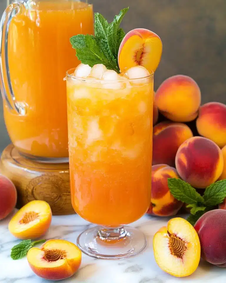 Peach Lemonade Recipe