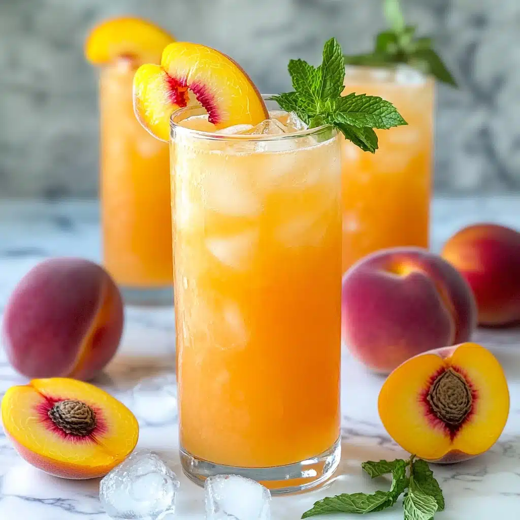 Peach Lemonade Recipe - Recipe Image