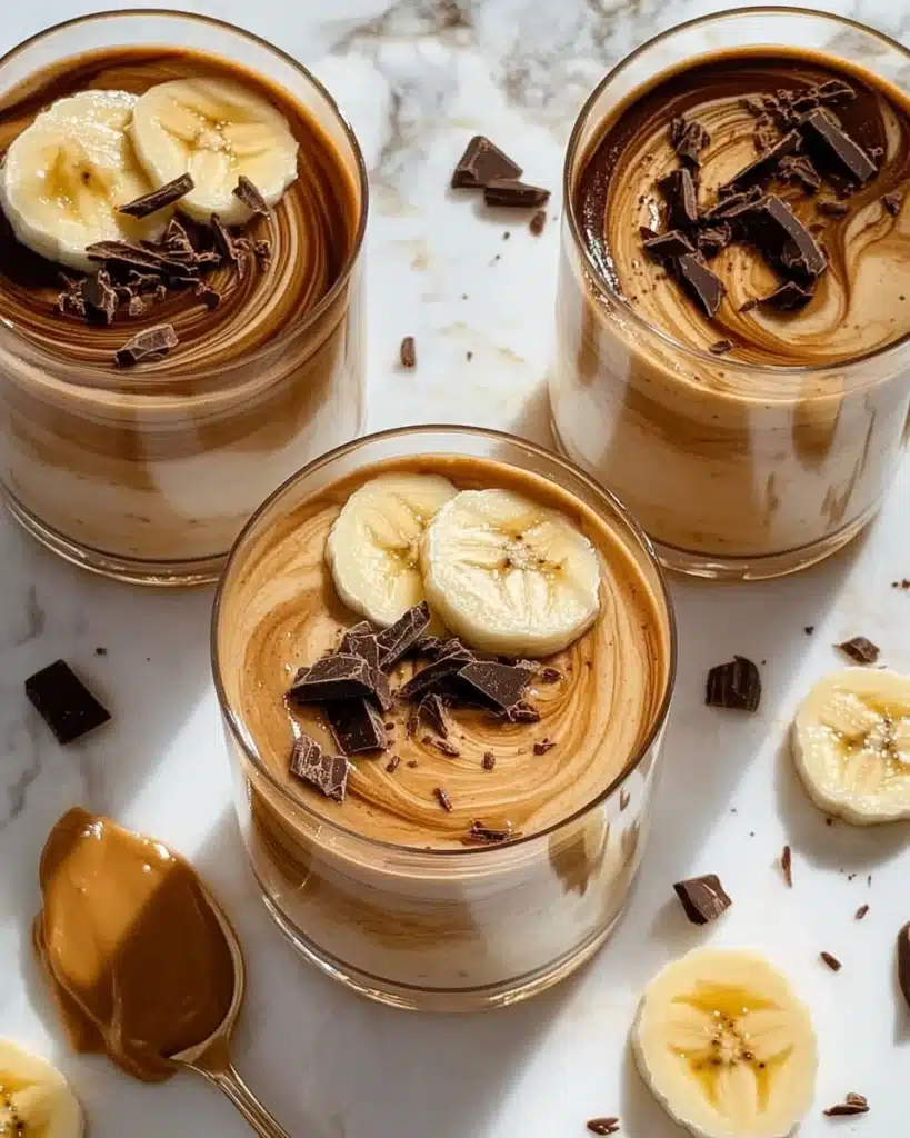 Chocolate Peanut Butter Banana Smoothie Recipe