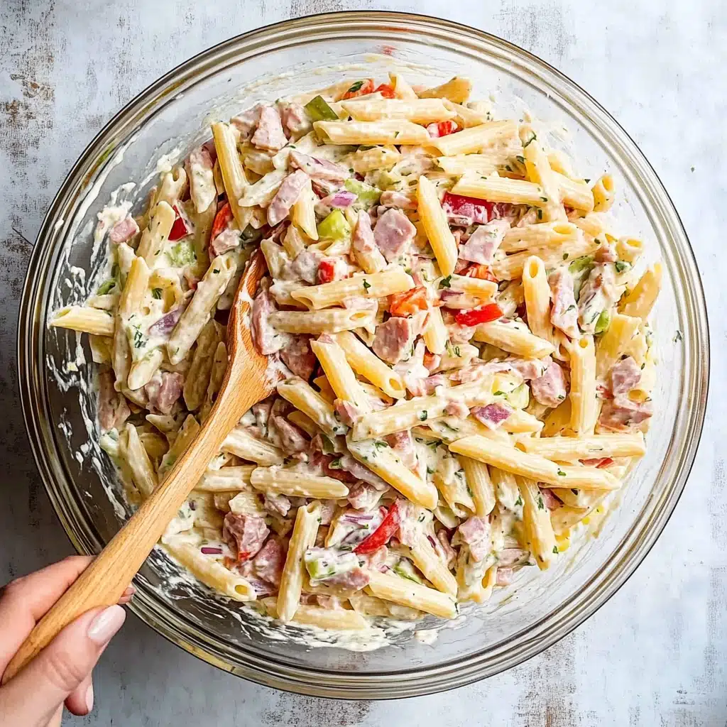 Italian Grinder Pasta Salad Recipe - Recipe Image