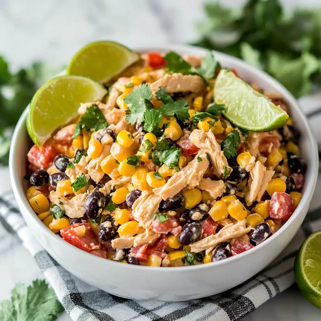 Zesty Southwest Chicken Salad Recipe - Recipe Image