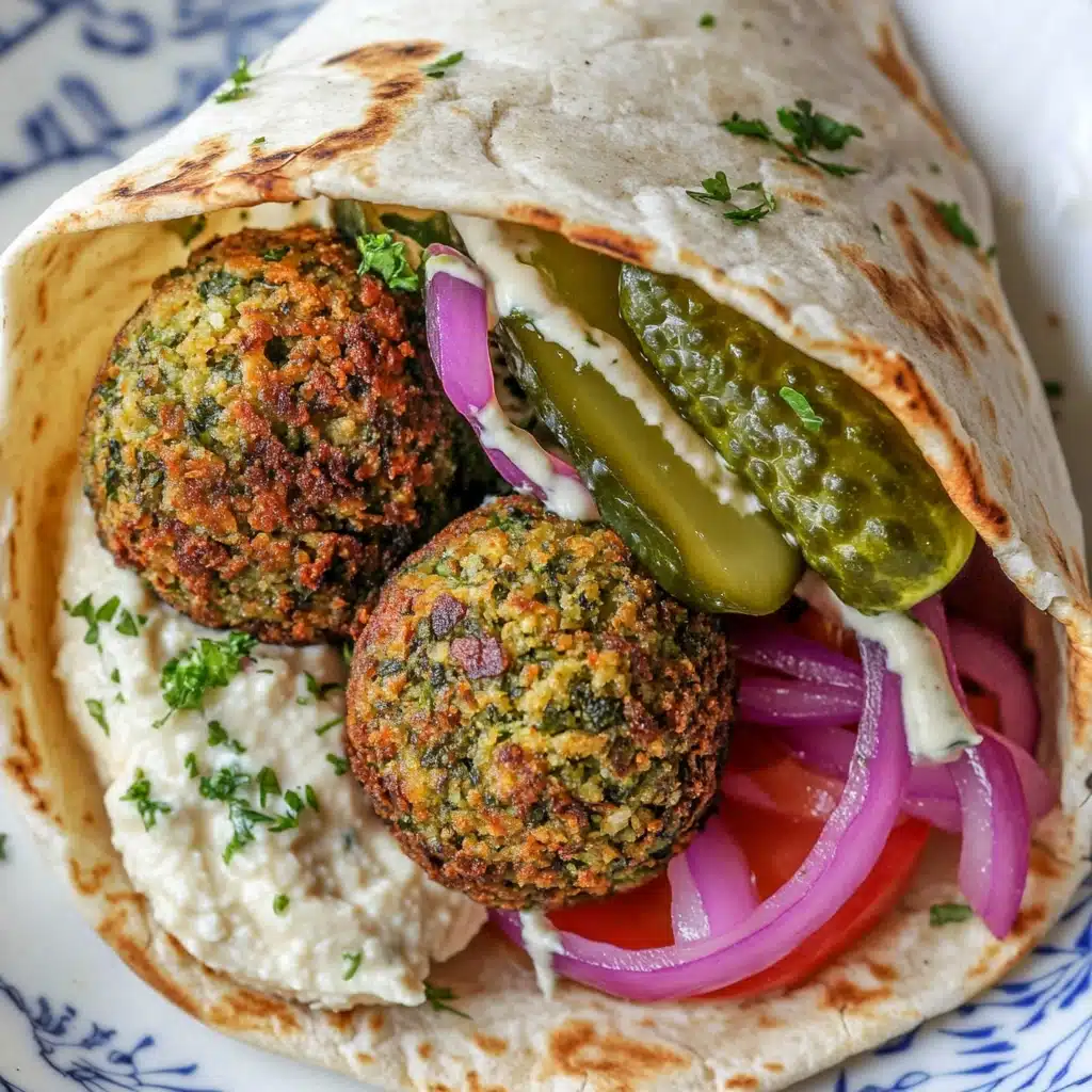 Falafel Wrap Recipe - Recipe Image