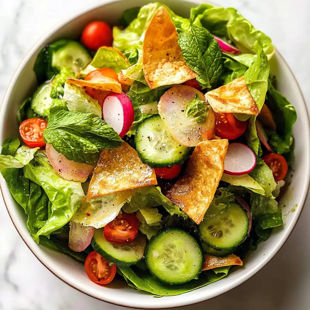 Lebanese Fattoush Recipe - Recipe Image