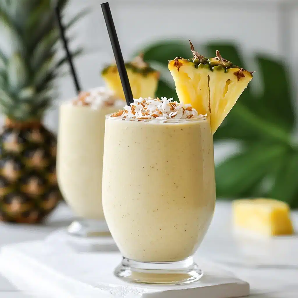 Pineapple Banana Smoothie Recipe - Recipe Image