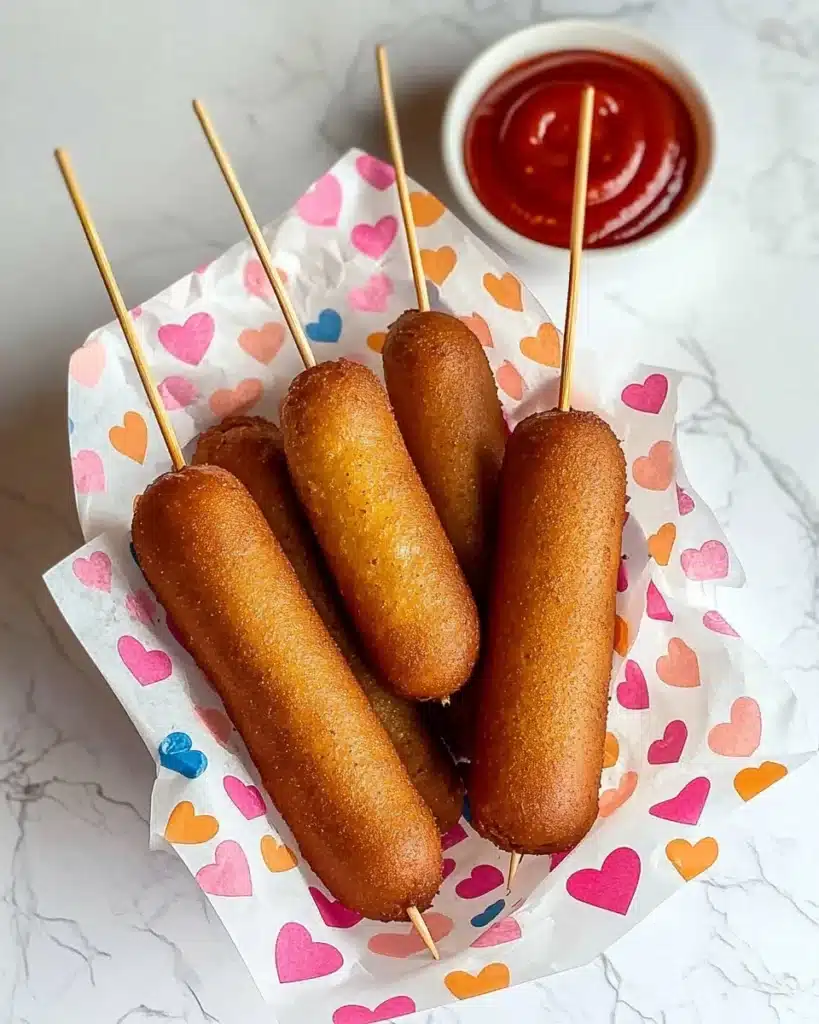Air Fryer Corn Dogs Recipe