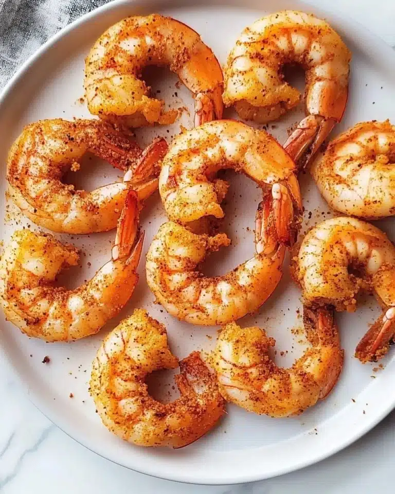 Air Fryer Argentine Red Shrimp Recipe
