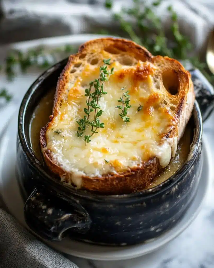 Slow Cooker French Onion Soup Recipe
