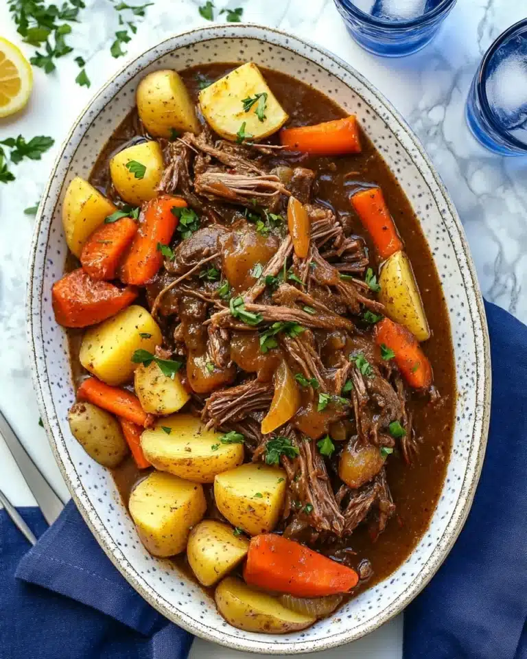 Instant Pot Moroccan Pot Roast Recipe