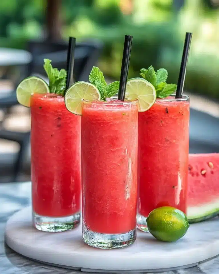 Watermelon Slushie Recipe