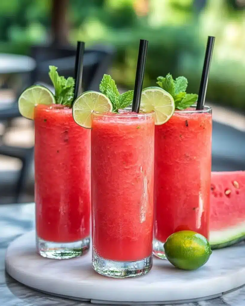 Watermelon Slushie Recipe