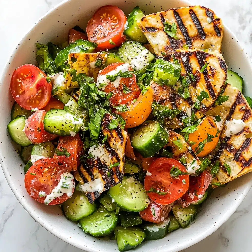 Middle-Eastern Fattoush Salad Recipe - Recipe Image