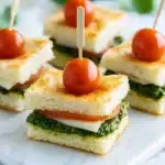 Pesto Caprese Sandwich Recipe