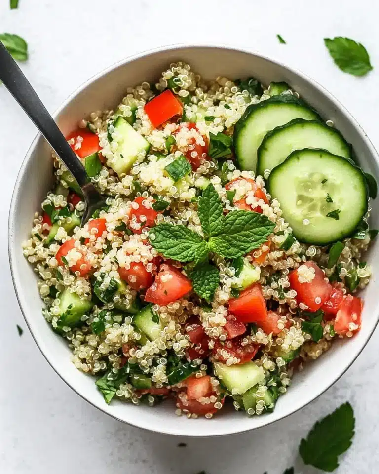 Quinoa Tabbouleh Recipe