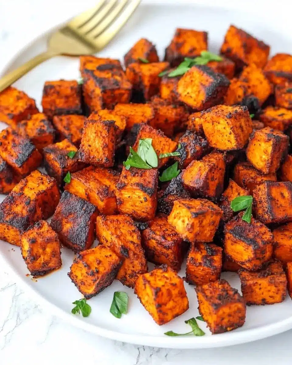 Spicy Roasted Sweet Potatoes Recipe