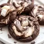 Chocolate Marshmallow Swirl Cookies Recipe