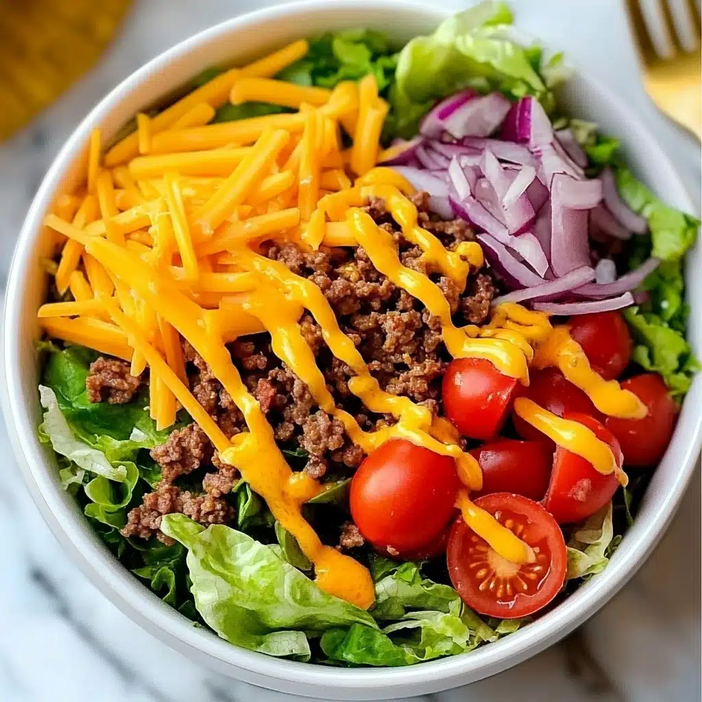 Big Mac Salad Recipe - Recipe Image