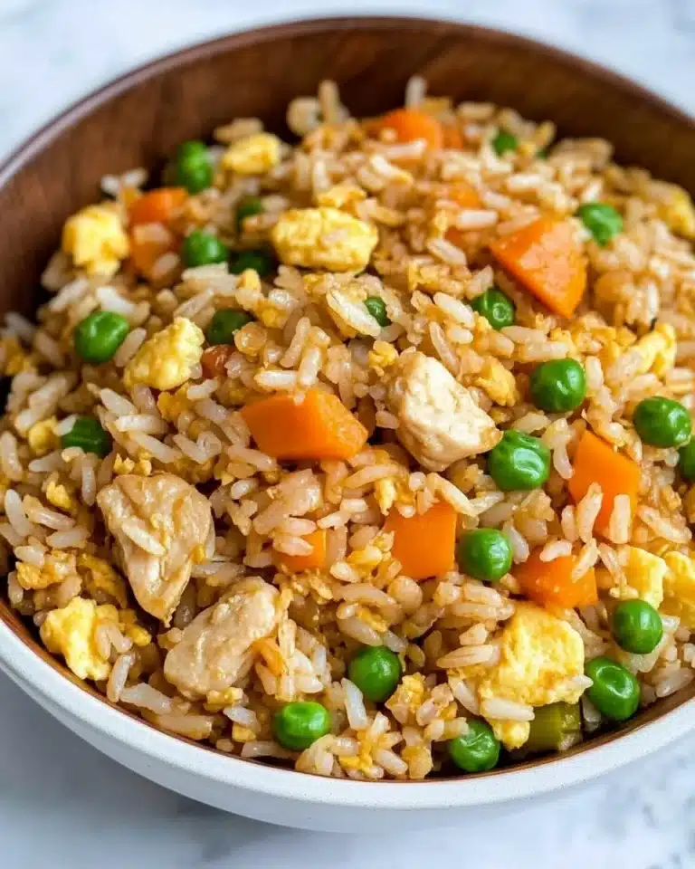 Instant Pot Chicken Fried Rice Recipe