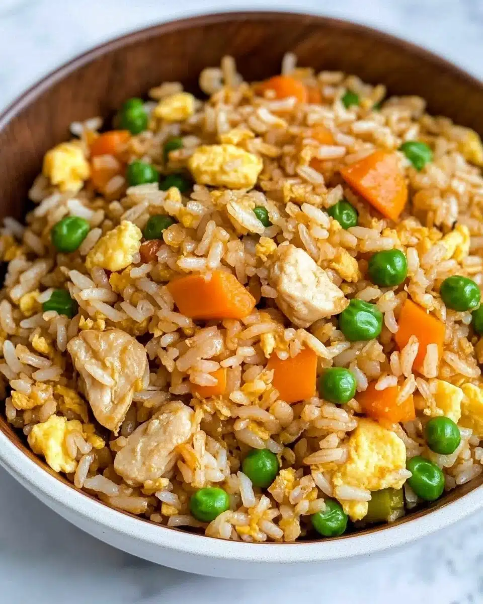 Instant Pot Chicken Fried Rice Recipe