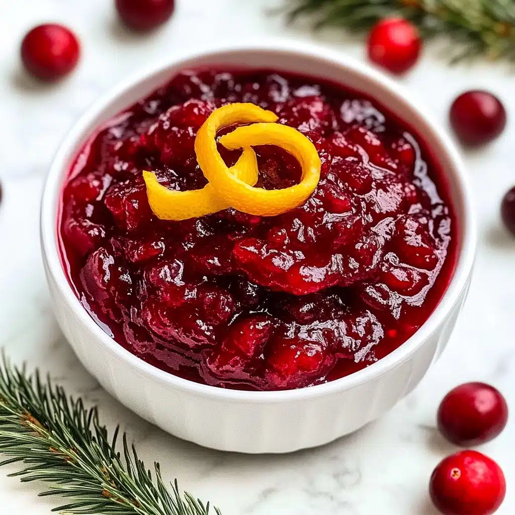 Instant Pot Cranberry Sauce Recipe - Recipe Image