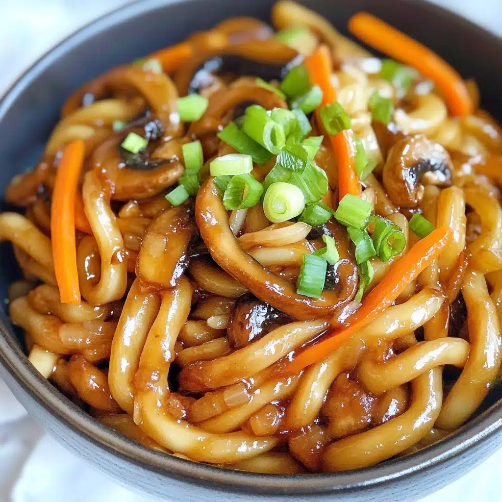 Yaki Udon with Shrimp Recipe - Recipe Image