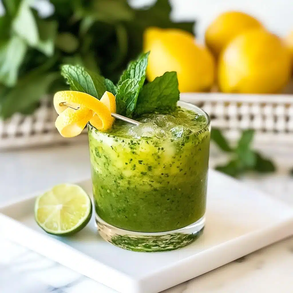 Frosty Mint Lemonade Recipe - Recipe Image