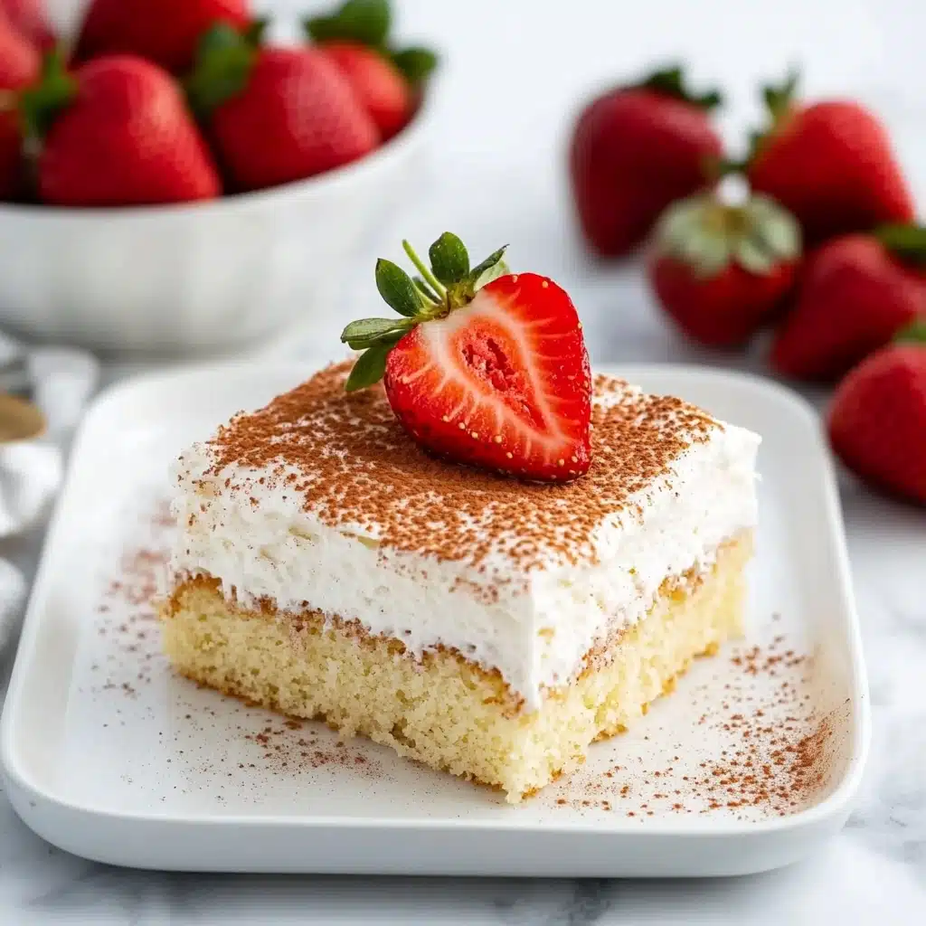 Tres Leches Cake with Cake Mix Recipe - Recipe Image