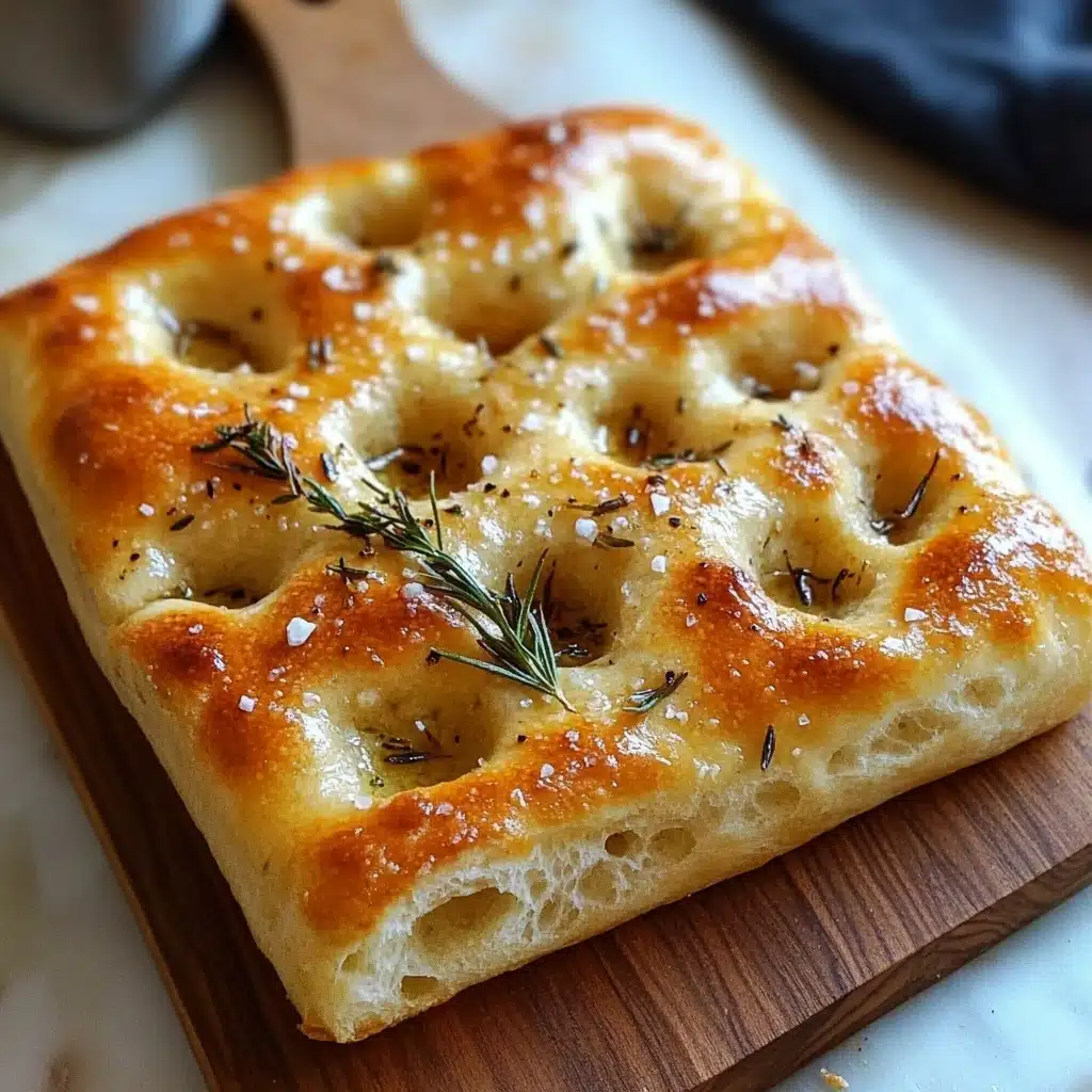 Easy Homemade Focaccia Bread Recipe - Recipe Image