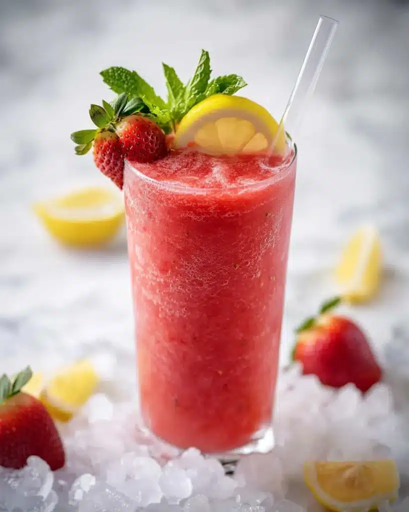 Frozen Strawberry Lemonade Recipe