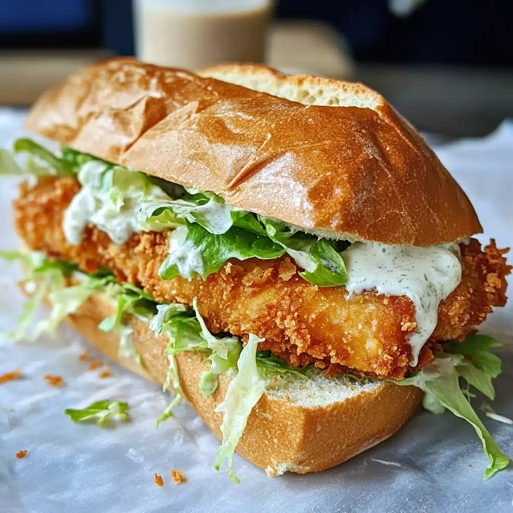 Crispy Chicken Caesar Sandwich Recipe - Recipe Image
