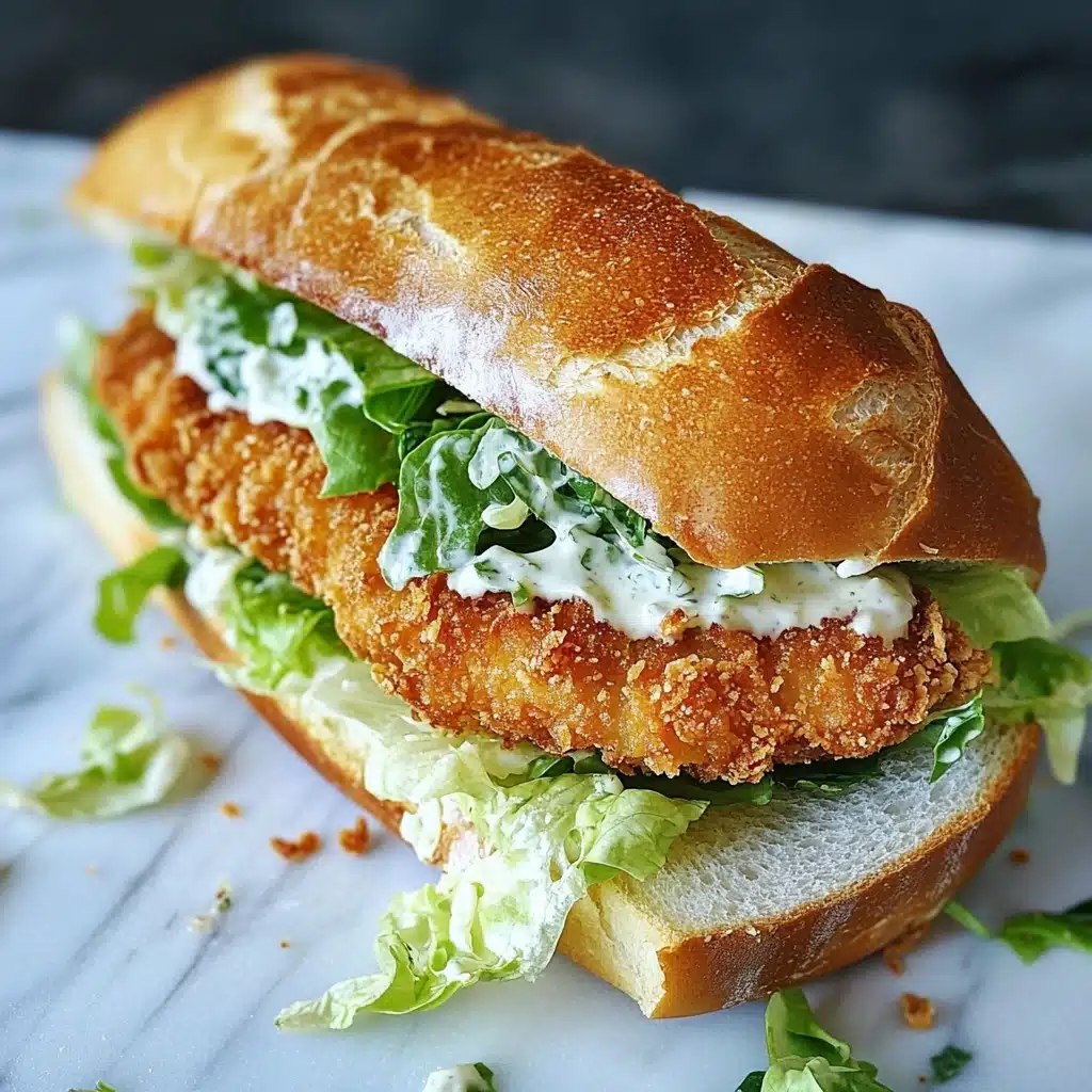 Crispy Chicken Caesar Sandwich Recipe - Recipe Image