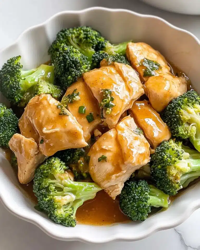 Chinese Chicken and Broccoli Recipe