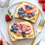 Air Fryer Yogurt Custard Toast Recipe