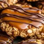 Peanut Butter Chocolate Caramel Cookies Recipe