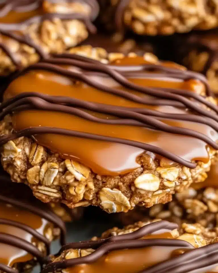 Peanut Butter Chocolate Caramel Cookies Recipe