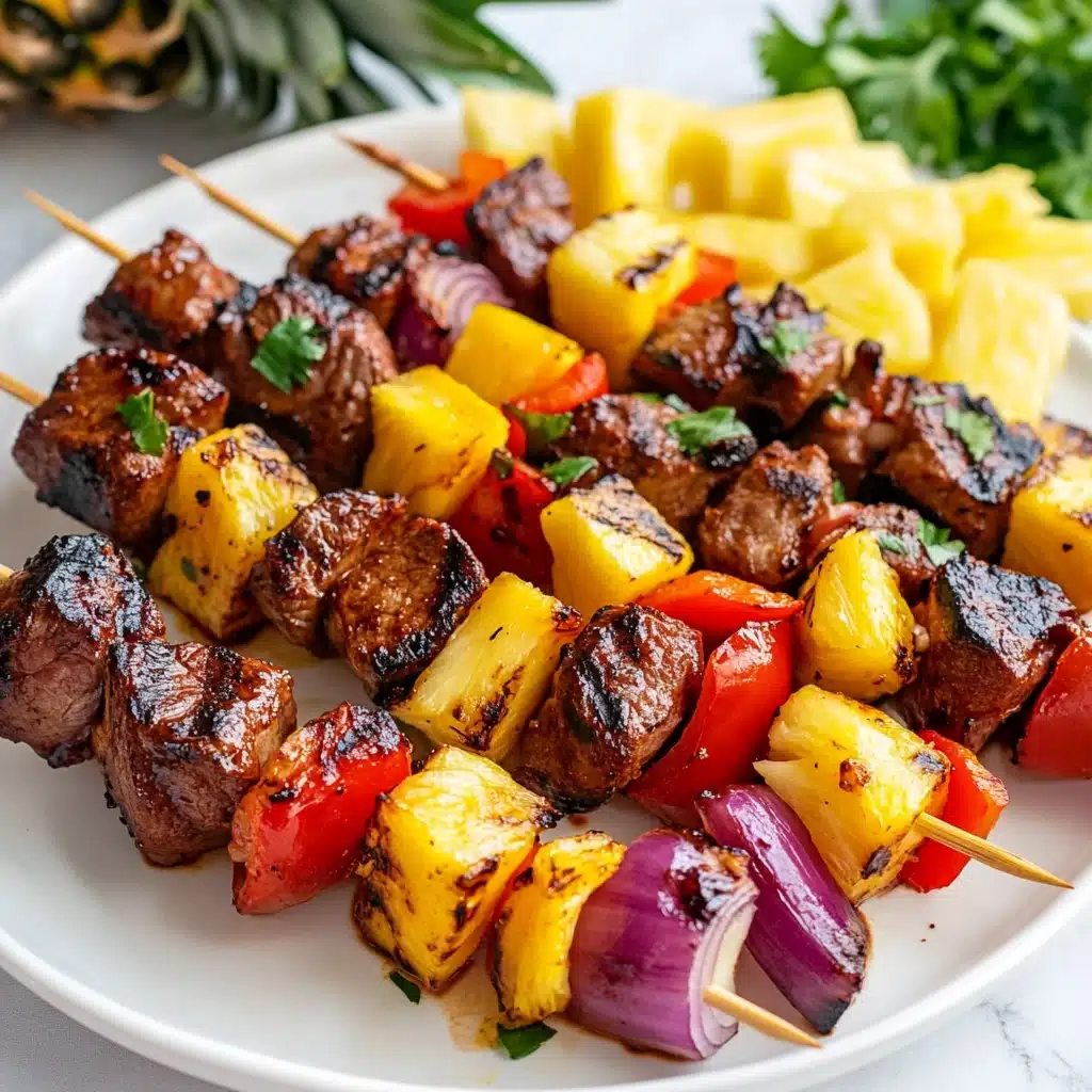 Hawaiian Chicken Chili Kabobs Recipe - Recipe Image