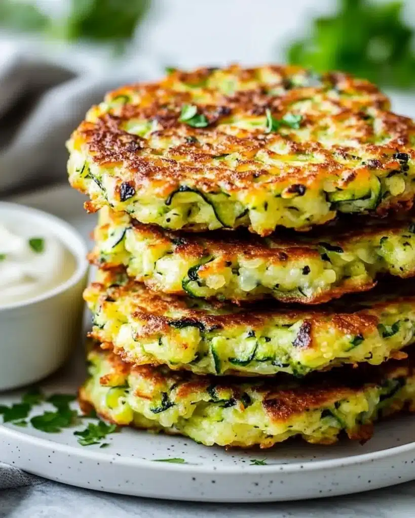 Crispy and Easy Zucchini Fritters Recipe