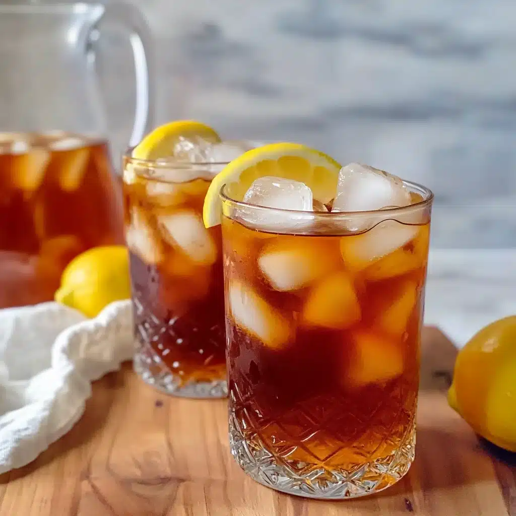 Mango Peach Iced Tea Spritzer Recipe - Recipe Image